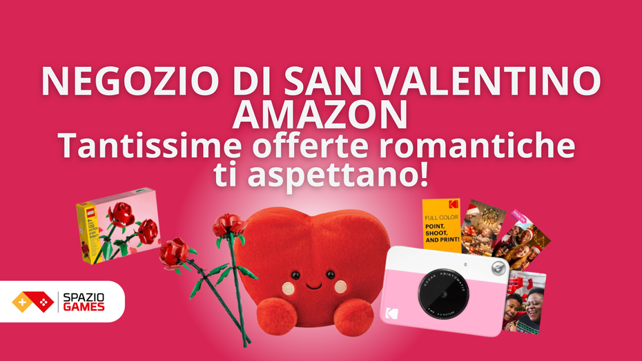 Immagine di Scopri il negozio di San Valentino di Amazon: tantissimi regali romantici per la vostra metà a PREZZI TOP!