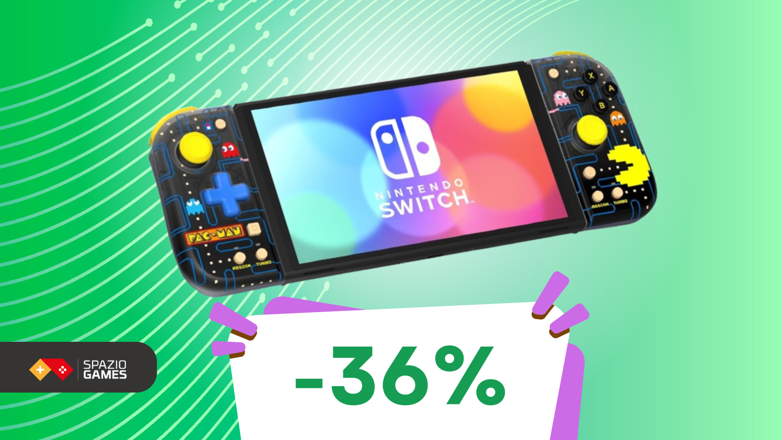 Questi Joy-Con alternativi di Pac-Man per Switch sono STUPENDI! (-36%)