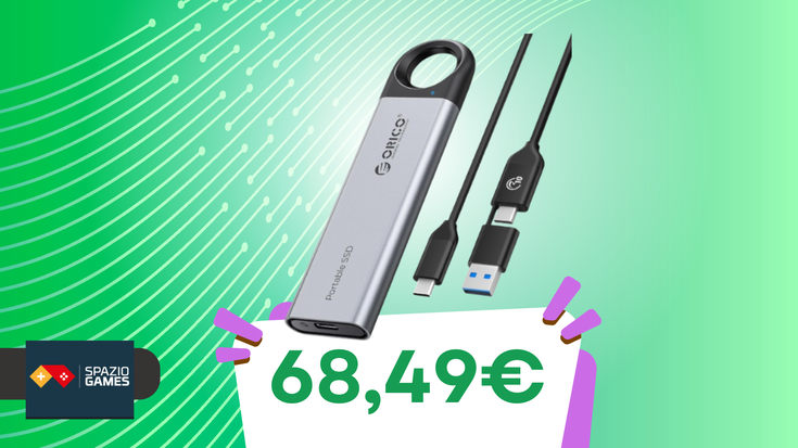 Spazio a volontà, con questo SSD Orico: oggi ha un DOPPIO SCONTO!