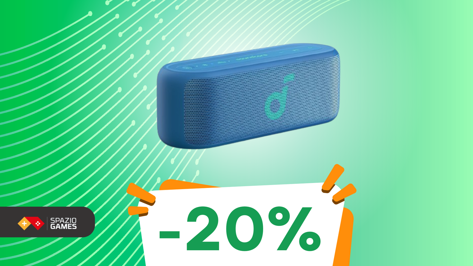 Porta la tua musica ovunque con Soundcore Select 2S: potente, compatto e ora in SCONTO! -20%