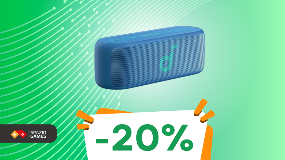 Immagine di Porta la tua musica ovunque con Soundcore Select 2S: potente, compatto e ora in SCONTO! -20%