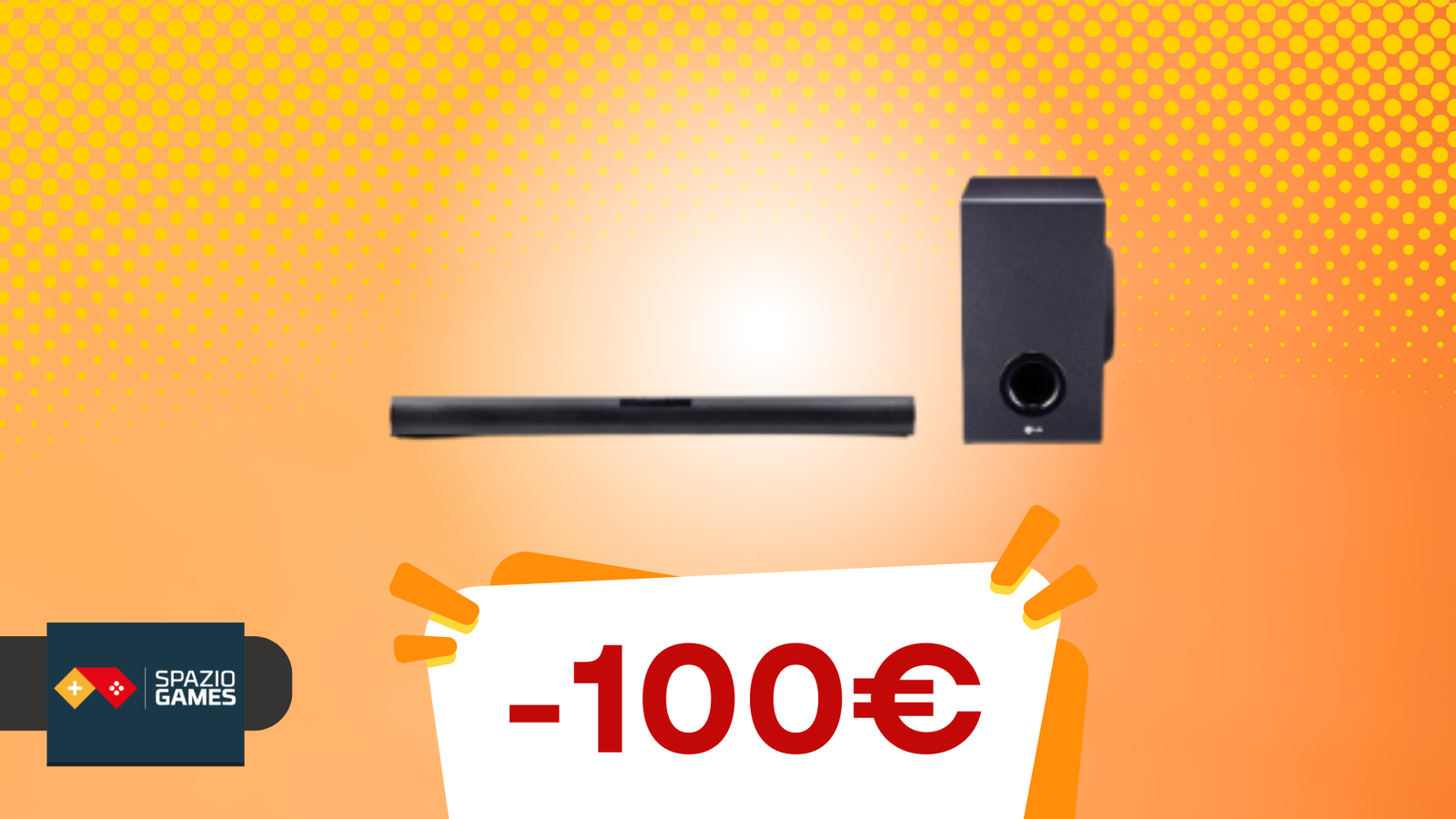 Audio stellare per film, serie tv e videogiochi? La soundbar LG SQC1 è SCONTATISSIMA! (-100€)