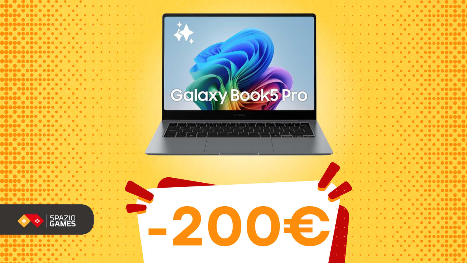 Samsung Galaxy Book5: prenotalo ora con 200€ di sconto!