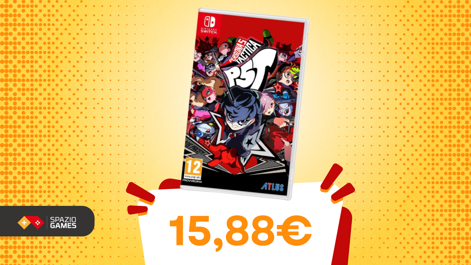 Amanti della serie Persona: oggi Persone 5 Tactica COSTA SOLO 15,88€!