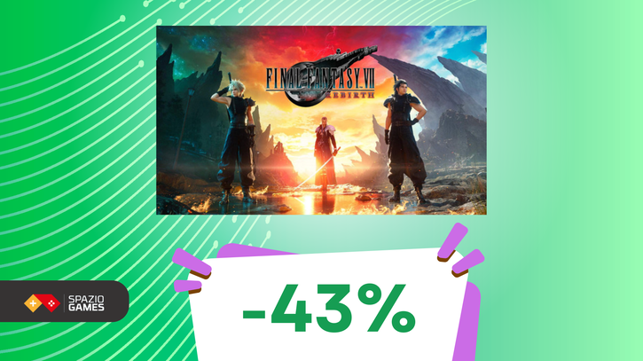 Immagine di Final Fantasy VII: Rebirth finalmente su PC, ed è già IN OFFERTA! (-43%)