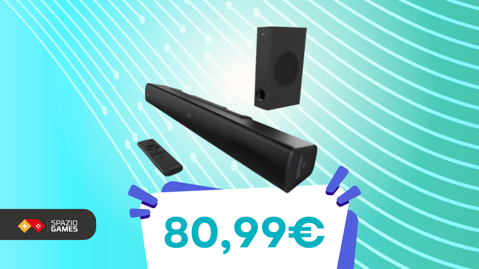 La tua soundbar ideale: Creative Stage V2 a un PREZZO SPECIALE!