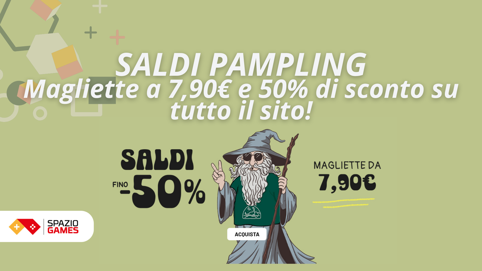 Su Pampling sono arrivati i SALDI: magliette a 7,90€ e 50% di sconto su tutto il sito!