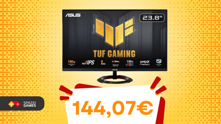 Immagine di Monitor ASUS TUF: prestazioni da pro al prezzo più basso di sempre! (144€)