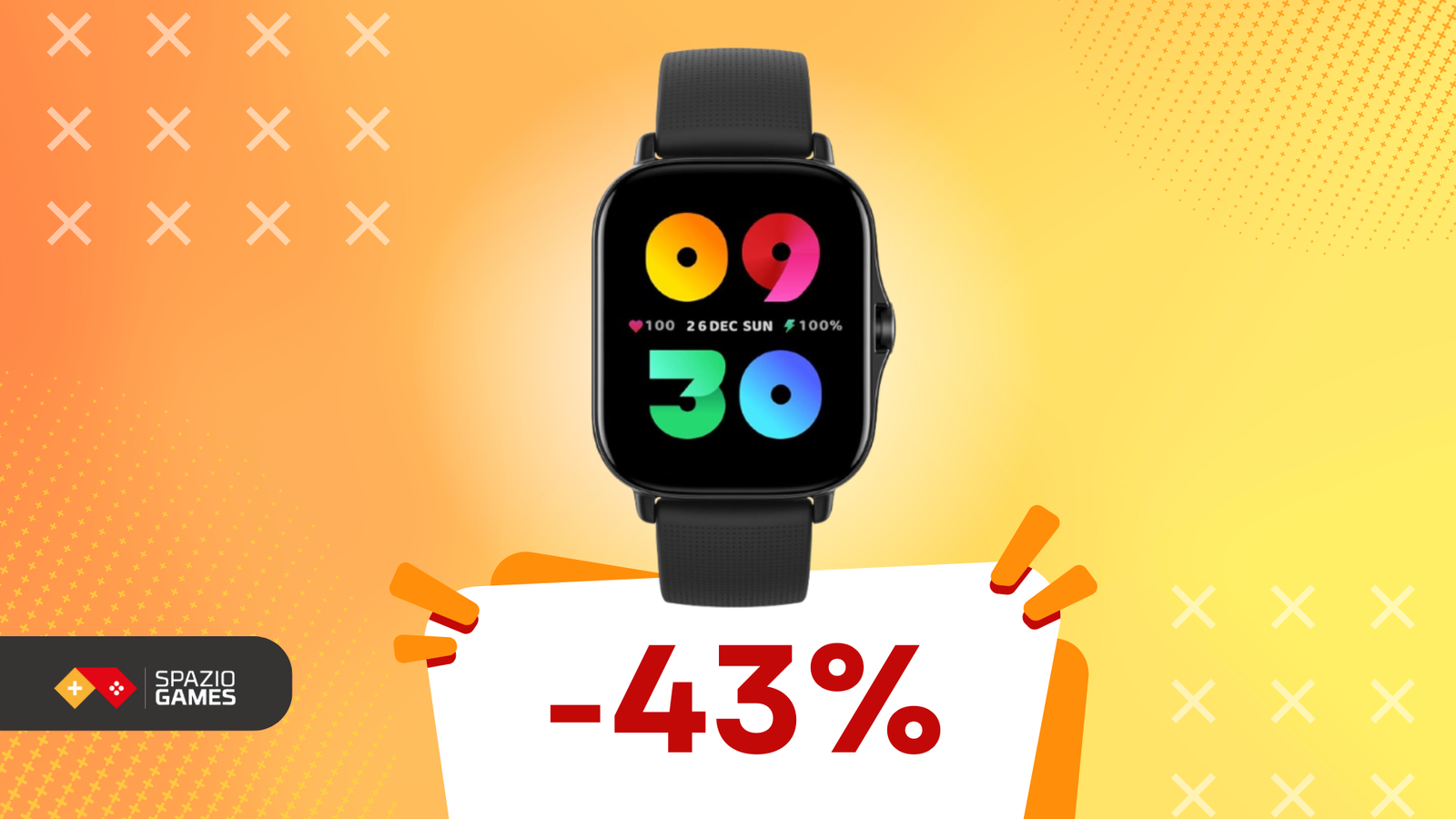 Portate il futuro al polso, con Amazfit GTS 2 IN OFFERTA! (-43%)