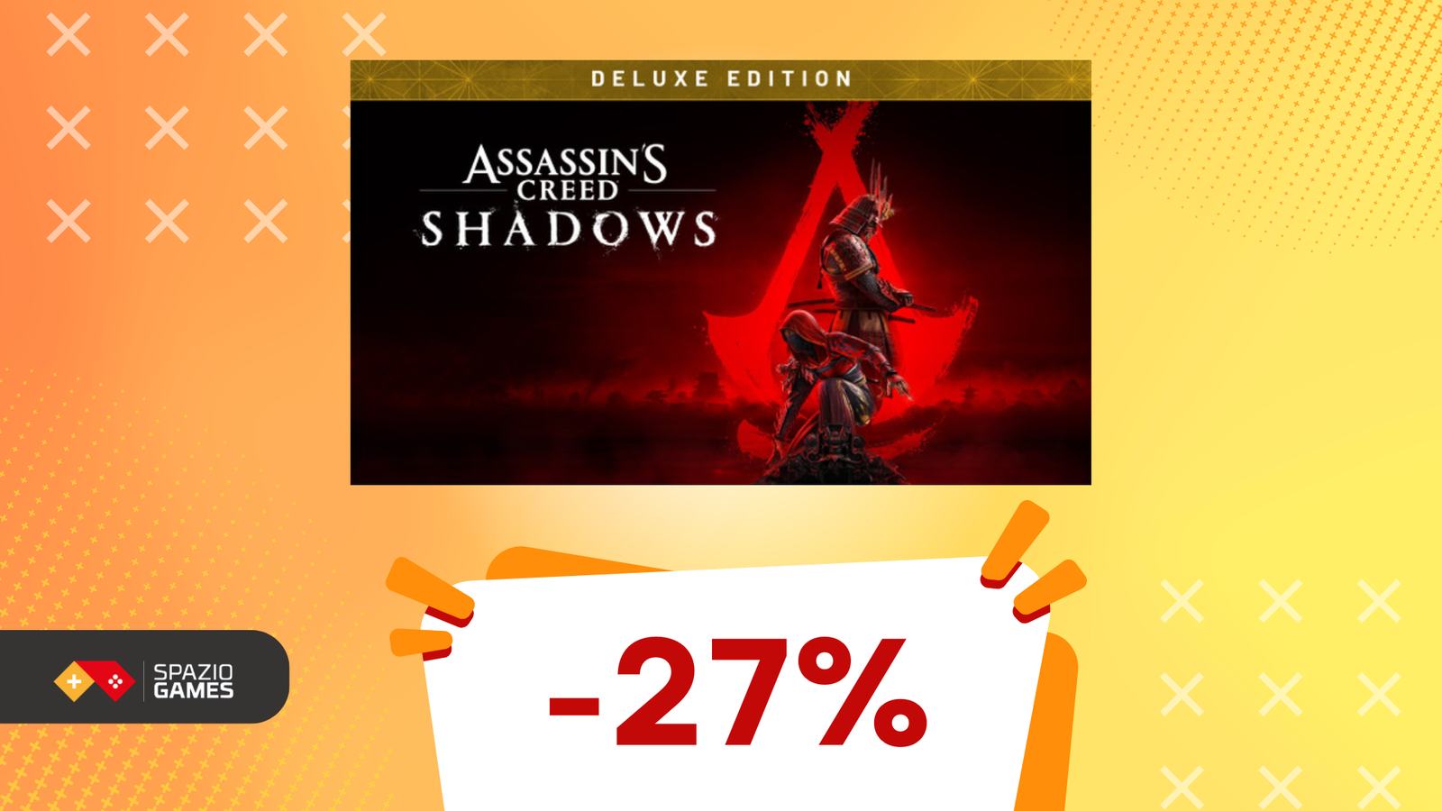 Oggi potete preordinare la Deluxe Edition di Assassin's Creed Shadows a SOLI 65,90€!