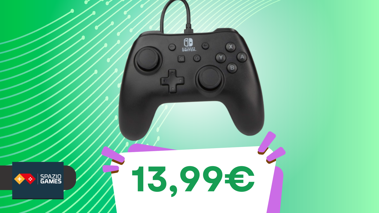 Un controller per Switch a SOLI 13,99€?! Non lasciatevi scappare questa OFFERTA!