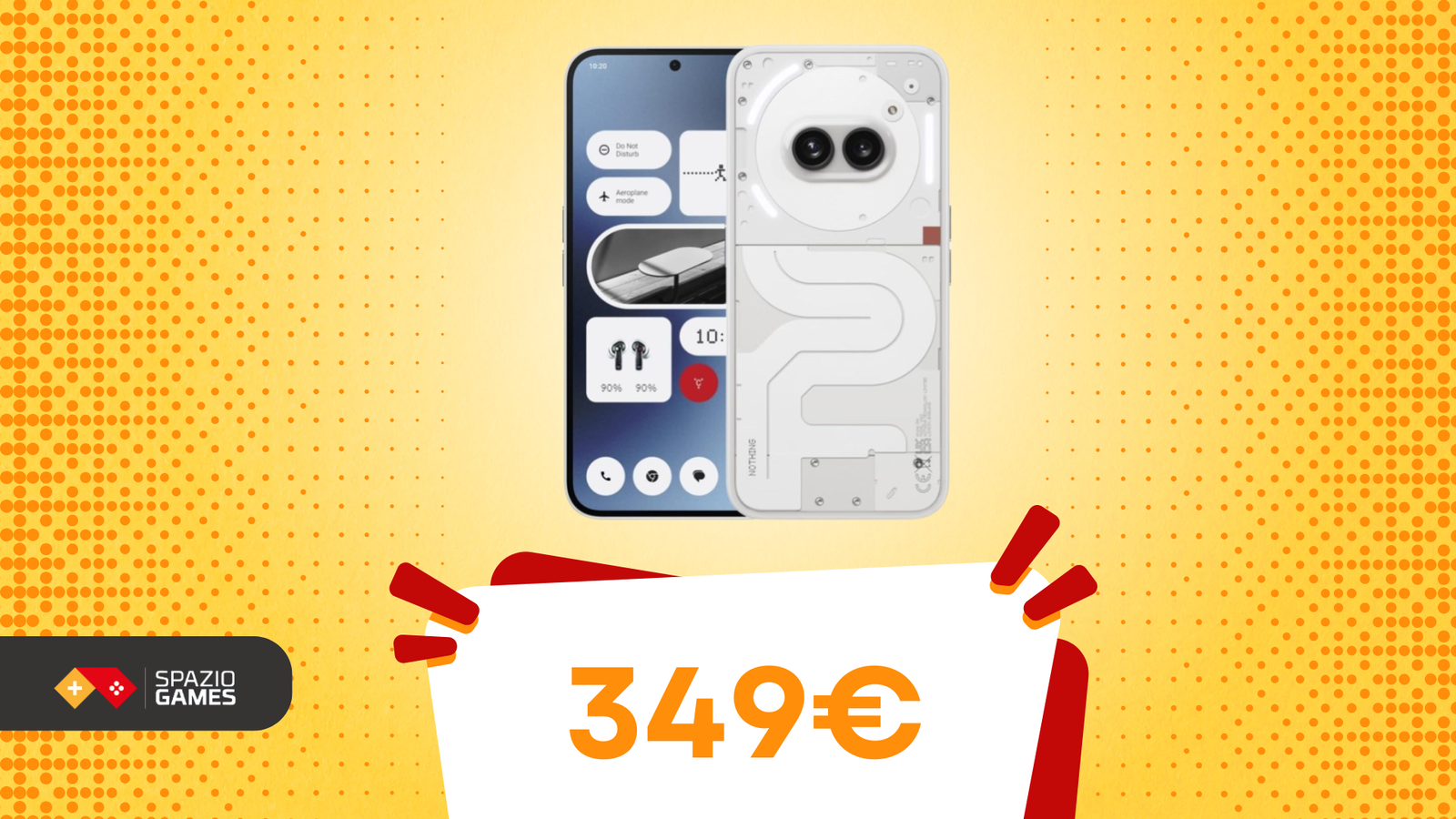 Sostenibilità e tecnologia si incontrano: Nothing Phone (2a) a soli 349€!