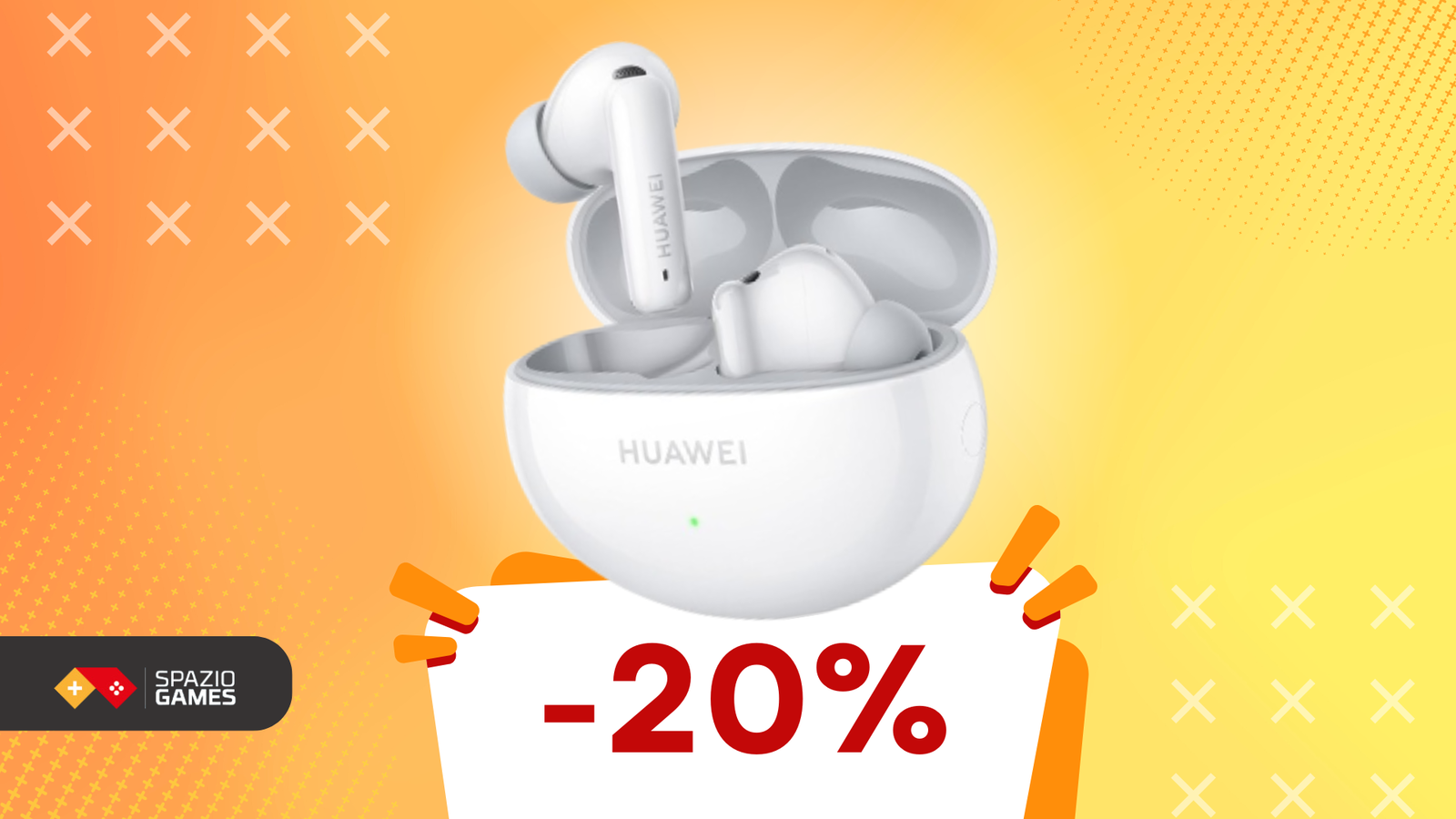 Huawei FreeBuds 6i a soli 79€: musica top senza limiti!