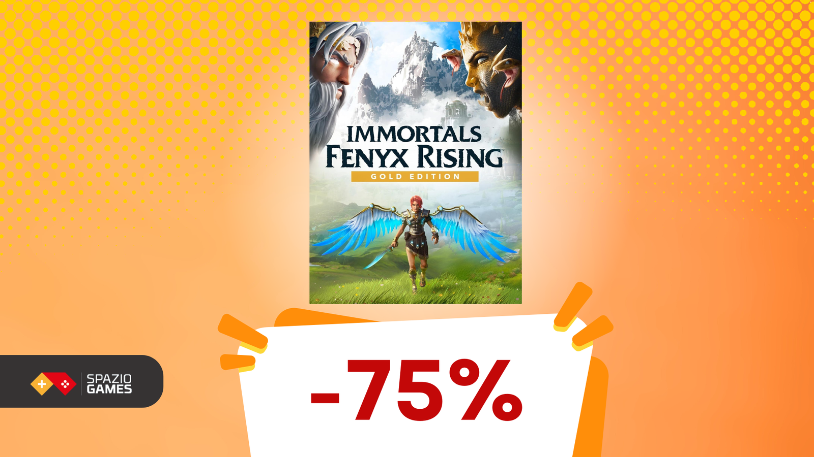 神話とコメディの完璧なミックス：Immortals Fenyx Risingは75％割引です！