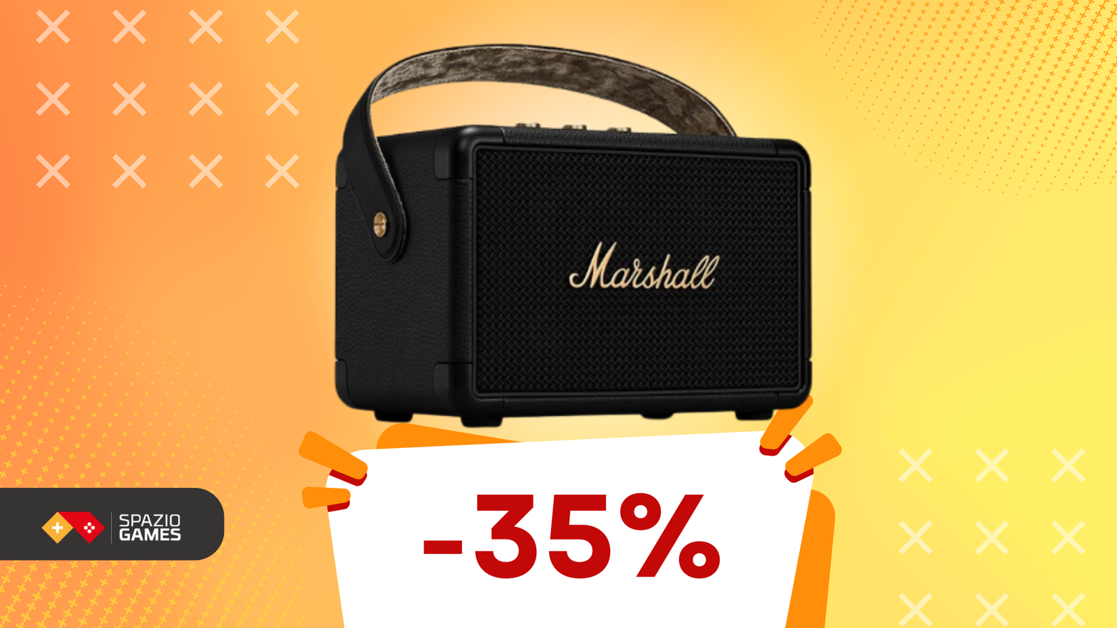 Speaker Marshall a soli 193€: sempre pronto a fare rock!