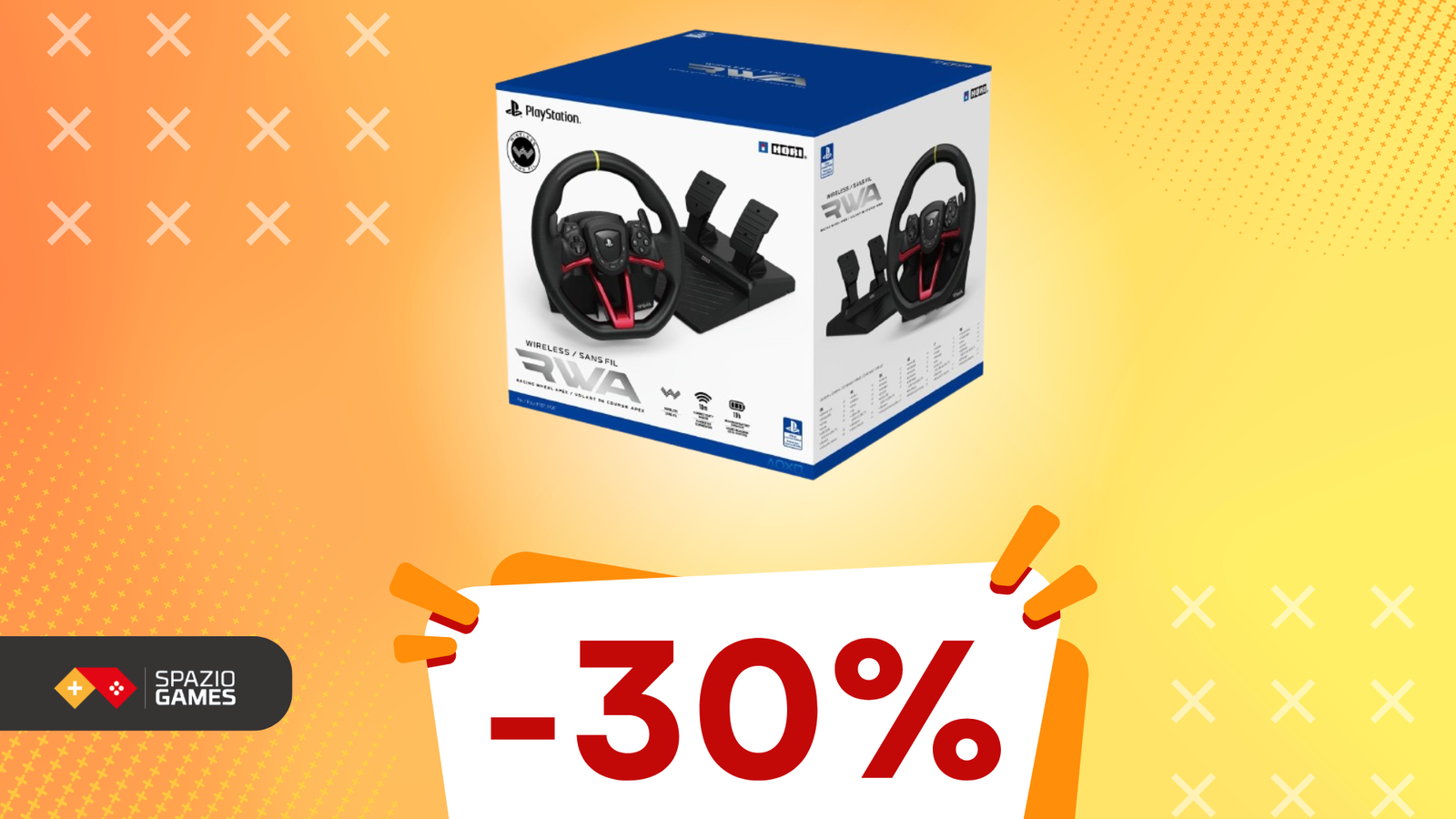 SUPER SCONTO su questo volante Hori, perfetto per gli appassionati! -30%