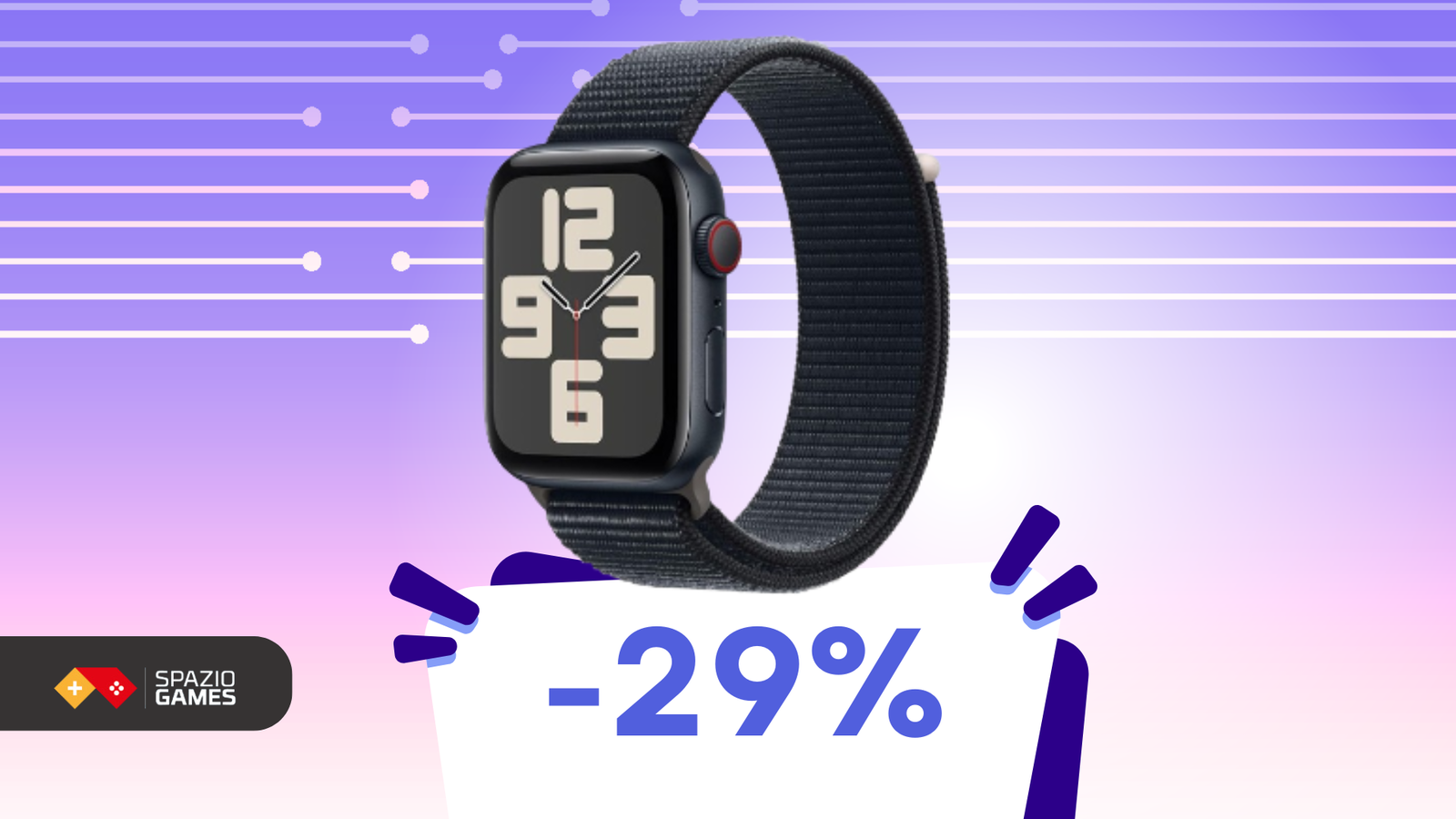 Tutto con un click grazie ad Apple Watch SE a soli 239€!