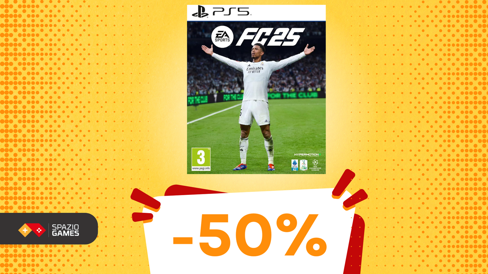 EA Sports FC 25 per PS5 a METÀ PREZZO! OFFERTA IMPERDIBILE! -50%