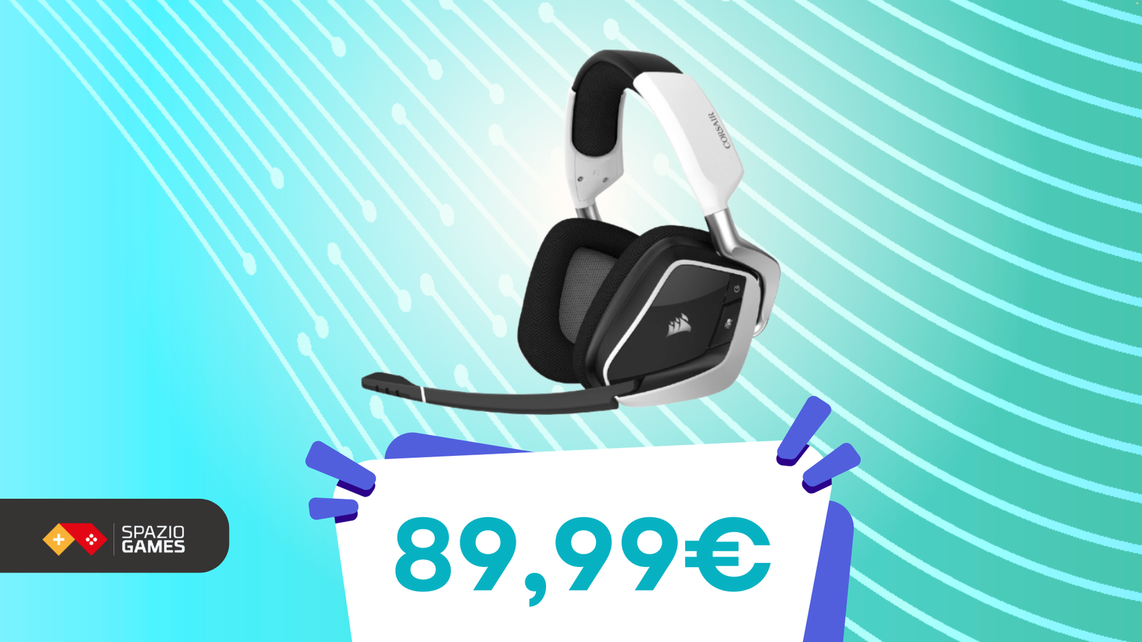 Suono surround e comfort imbattibile: le Corsair Void RGB Elite sono IN OFFERTA!