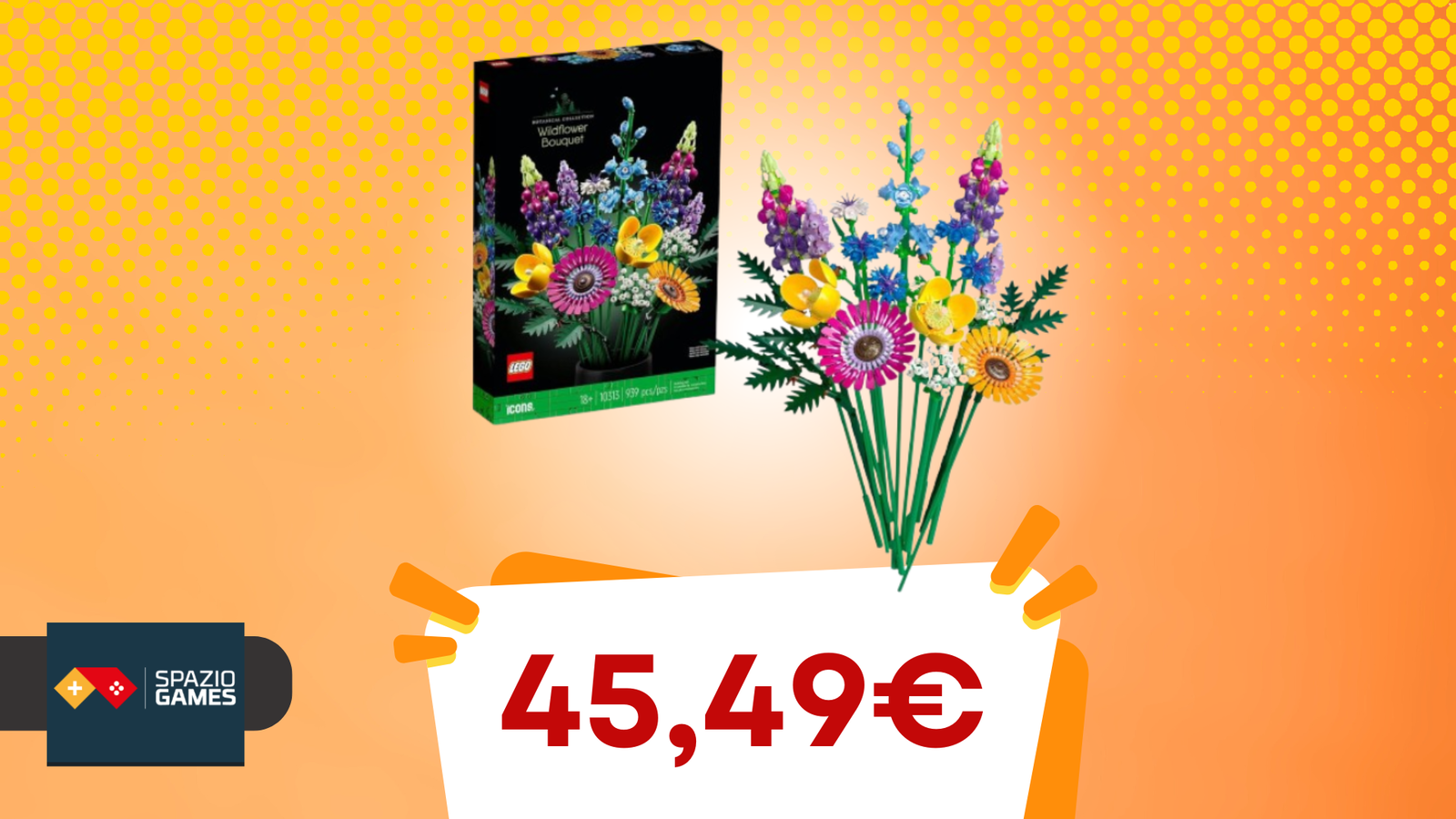 A San Valentino regalate un bouquet che dura per sempre con LEGO Icons!