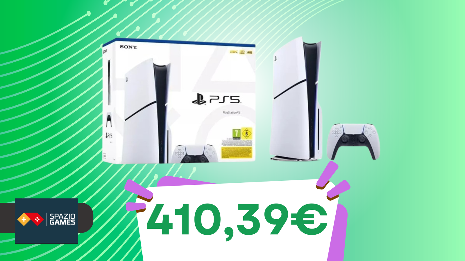 Oggi potete acquistare PS5 Slim a SOLI 410,39€ grazie a questo coupon!