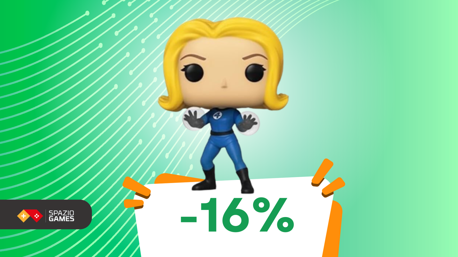 Funko Pop della Donna Invisibile dei Fantastici 4 a soli 18€!