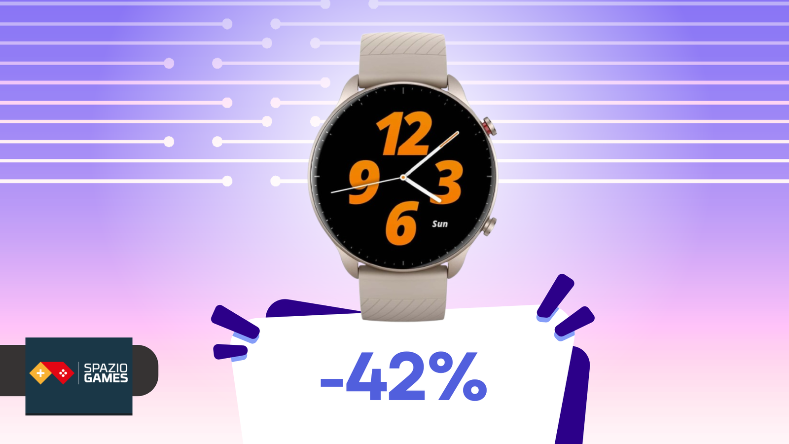 Amazfit Active Edge: tutto ciò che vuoi da uno smartwatch a prezzo TOP! (-42%)