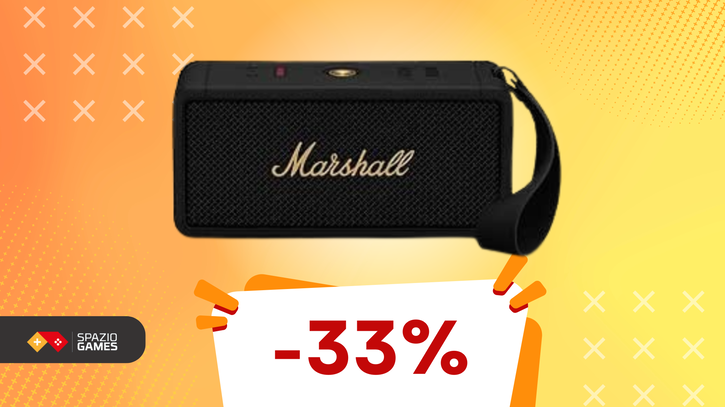 Immagine di Speaker Marshall Middleton a soli 199€: resiste a tutto e tutti!