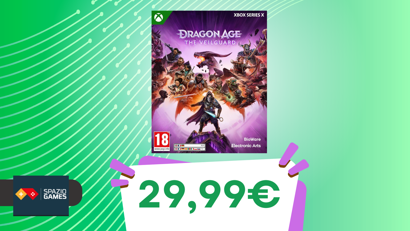 Dragon Age: The Veilguard è già disponibile a SOLI 29,99€!