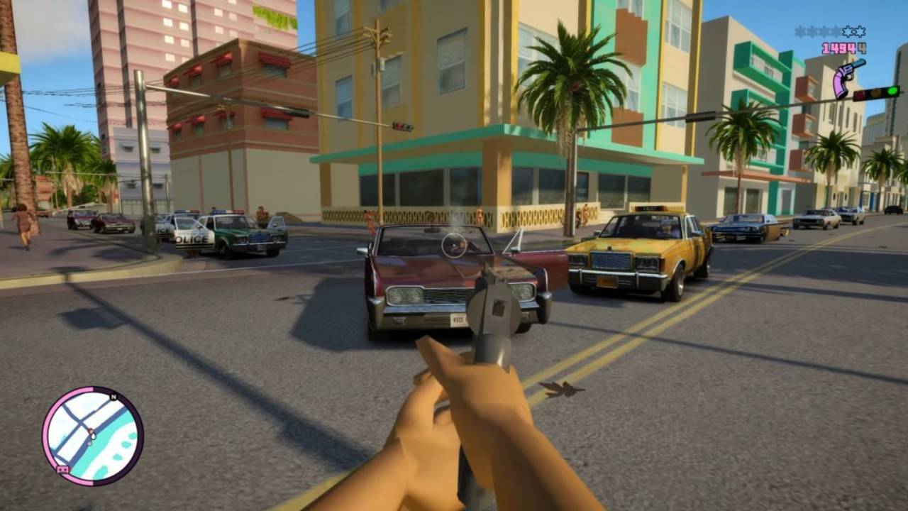 GTA Vice City in soggettiva è quasi un altro gioco