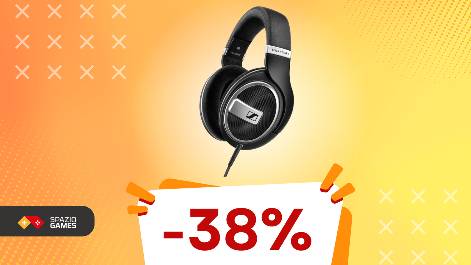 Migliora la tua esperienza d'ascolto con le Sennheiser HD 599, oggi in SUPER SCONTO! -38%