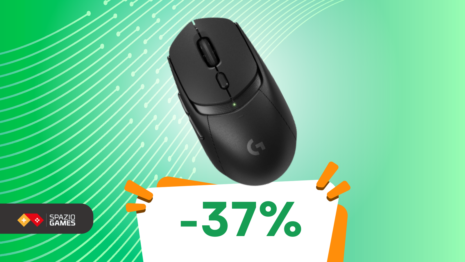 Mouse Logitech G309 Lightspeed a soli 60€: leggero, preciso, ergonomico!