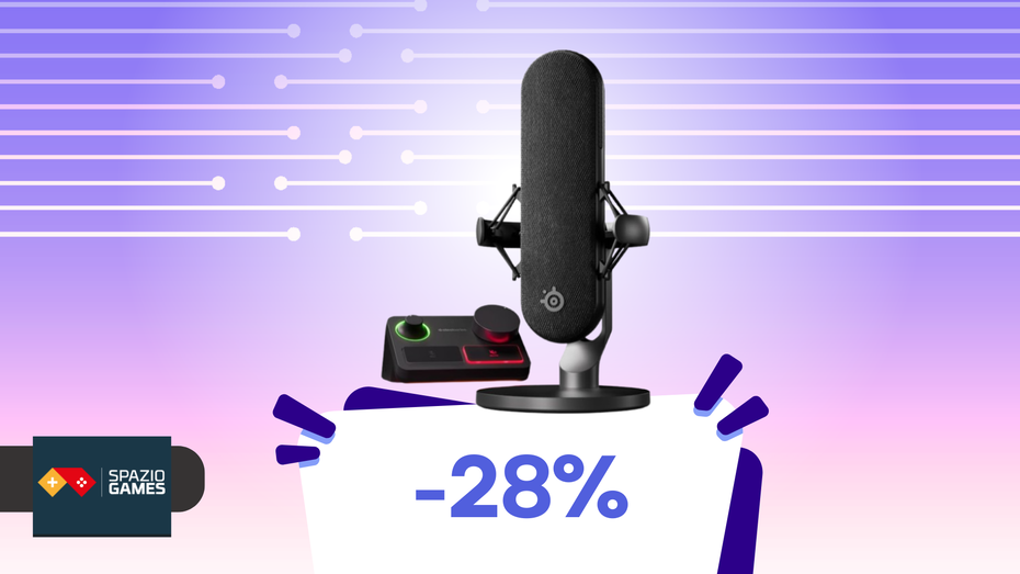 Immagine di SteelSeries Alias Pro Kit: il microfono per gaming, streaming e podcasting è SCONTATO del 28%!