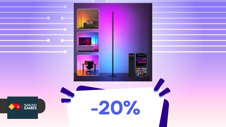 Questa lampada da terra smart rivoluziona il tuo setup a un PREZZO TOP! (-20%)