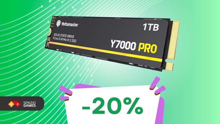 Performance migliorate, tanto spazio a disposizione: l'SSD Yottamaster Y7000Pro COSTA SOLO 56€!