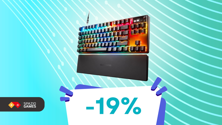 Performance da pro, prezzo TOP: SteelSeries Apex Pro TKL HyperMagnetic COSTA SOLO 170€!