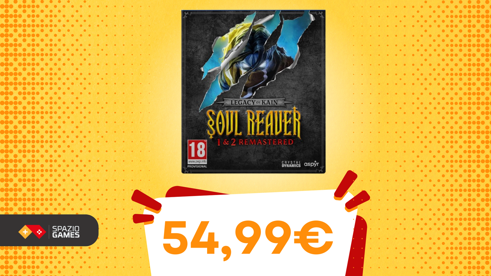 Preordina ora Legacy of Kain: Soul Reaver 1 & 2 Remastered Deluxe Edition per PS5 e rivivi l'epica saga!