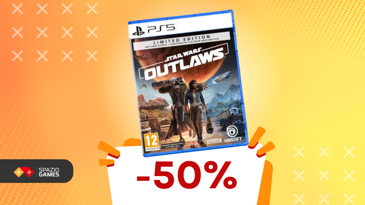 Immagine di Star Wars Outlaws: limited edition per PS5 a soli 40€!