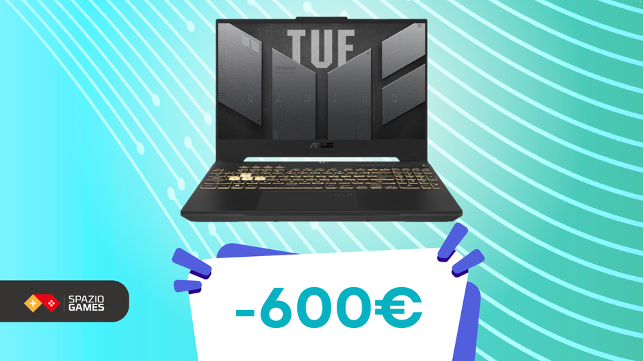 Immagine di Performance da urlo, prezzo TOP: ASUS TUF Gaming A16 è SCONTATO di 600€!