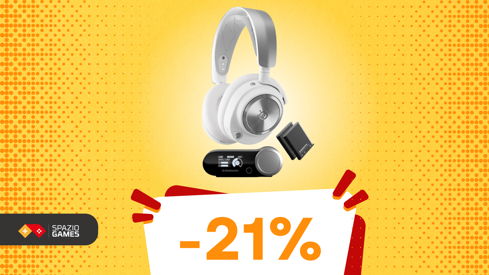 SteelSeries Arctis Nova Pro X, le cuffie scelte dai campioni, oggi in SCONTO! -21%