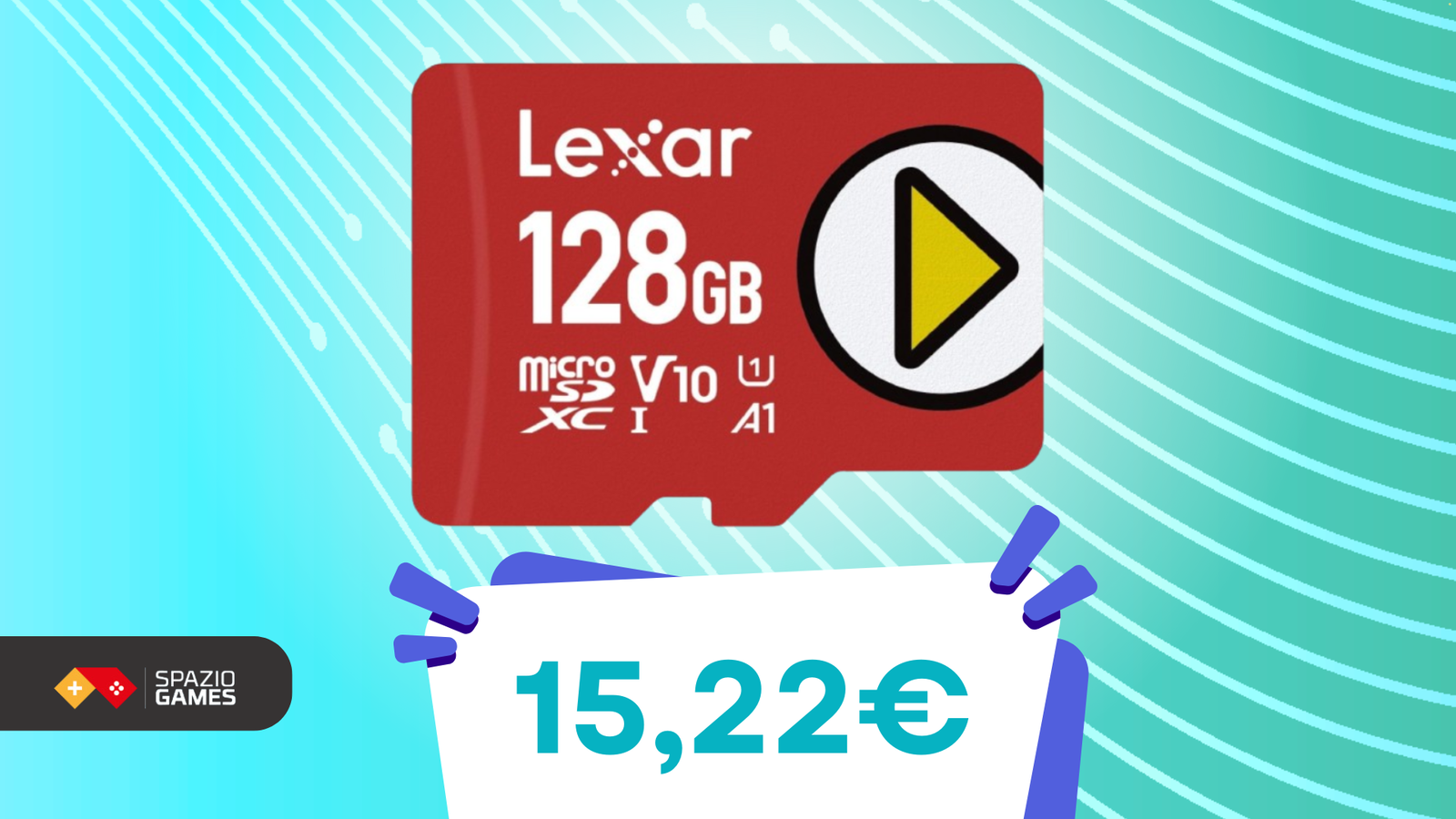 Espandete la memoria di Switch con Lexar PLAY, oggi a soli 15€!