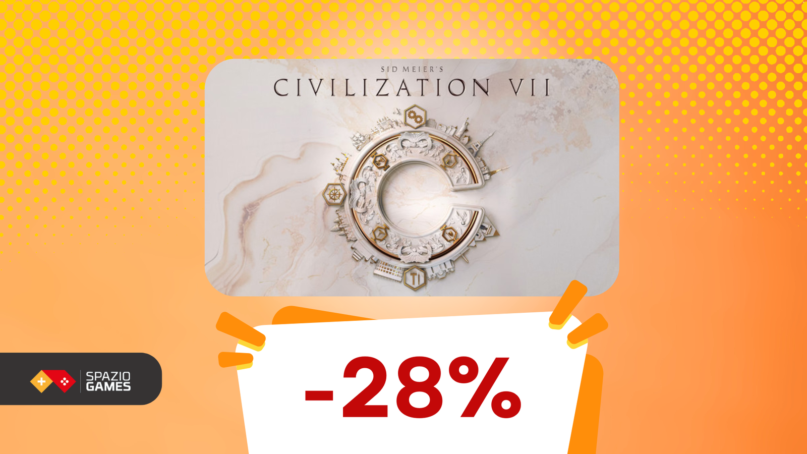 Sid Meier’s Civilization VII è già SCONTATISSIMO! (-28%)