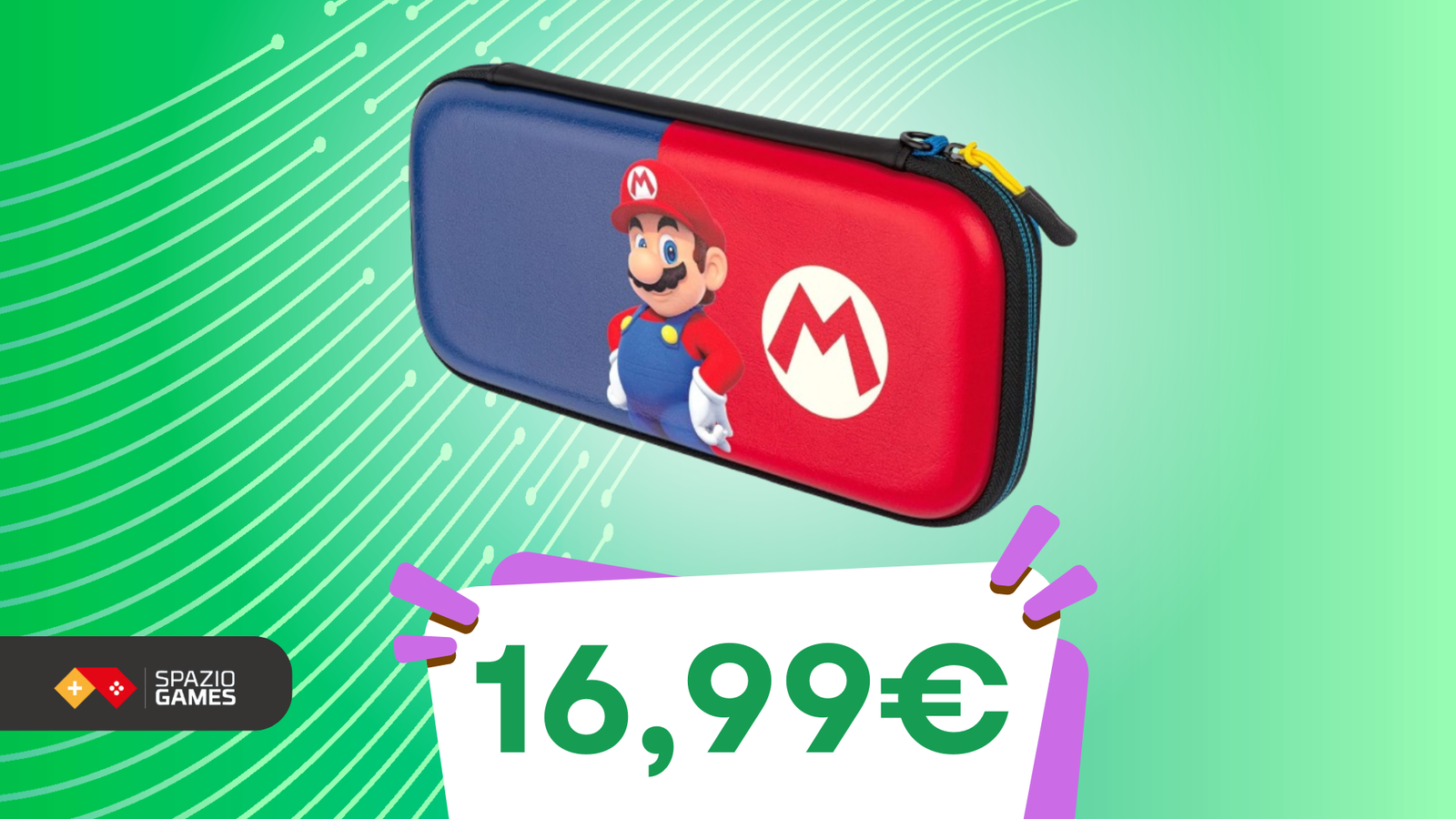 Questa custodia per Switch di Super Mario è BELLISSIMA e COSTA SOLO 16,99€!