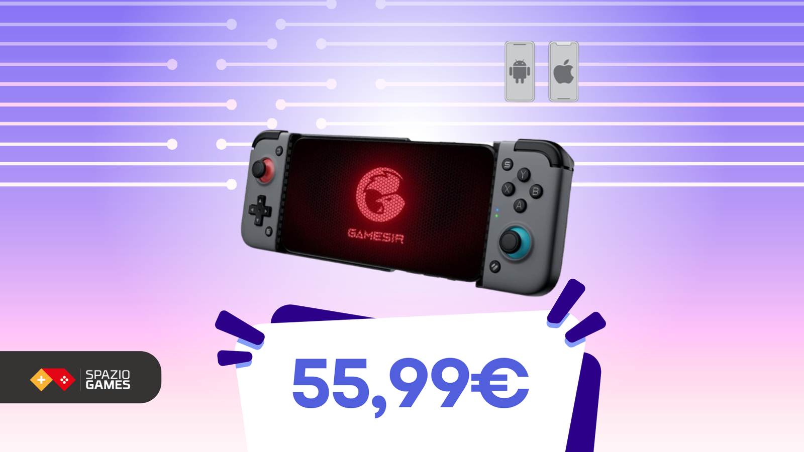 Lo smartphone diventa una console, con GameSir X2! Ora a SOLI 55,99€!