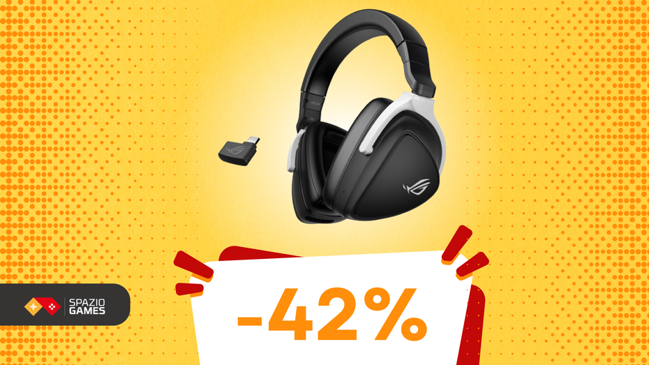 Immagine di ASUS ROG Delta S: le cuffie preferite dai pro gamer ora a un PREZZO IMPERDIBILE! -42%