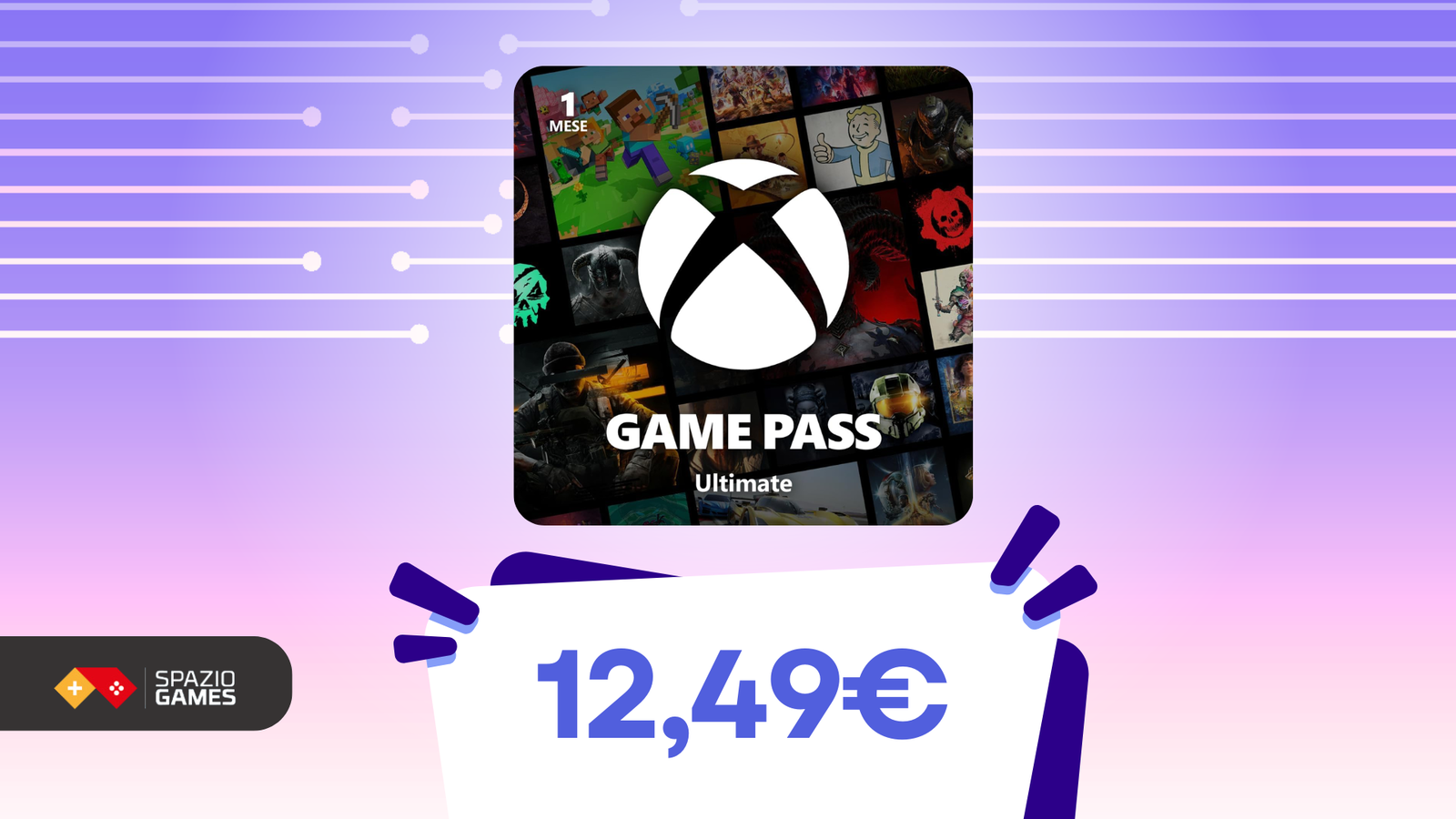 Un catalogo infinito di giochi a un prezzo TOP: Xbox Game Pass Ultimate COSTA SOLO 12,49€!