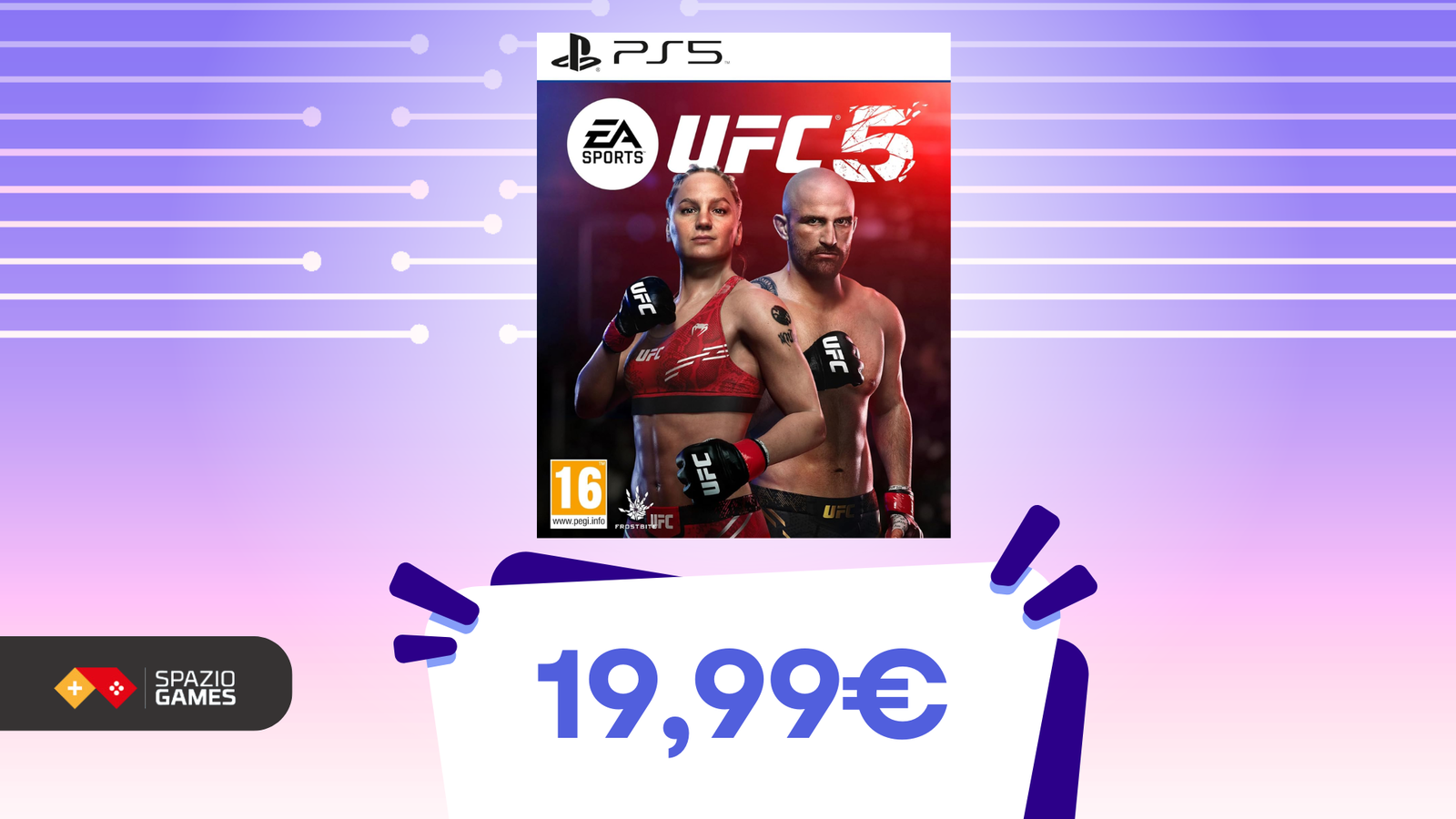 MMAの世界の最高：PS5のUFC 5の費用は19.99ユーロしかかかりません！