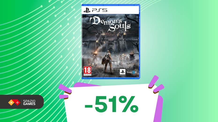 Immagine di Caos e follia: Demon's Souls per PS5 oggi è SCONTATISSIMO! (-51%)