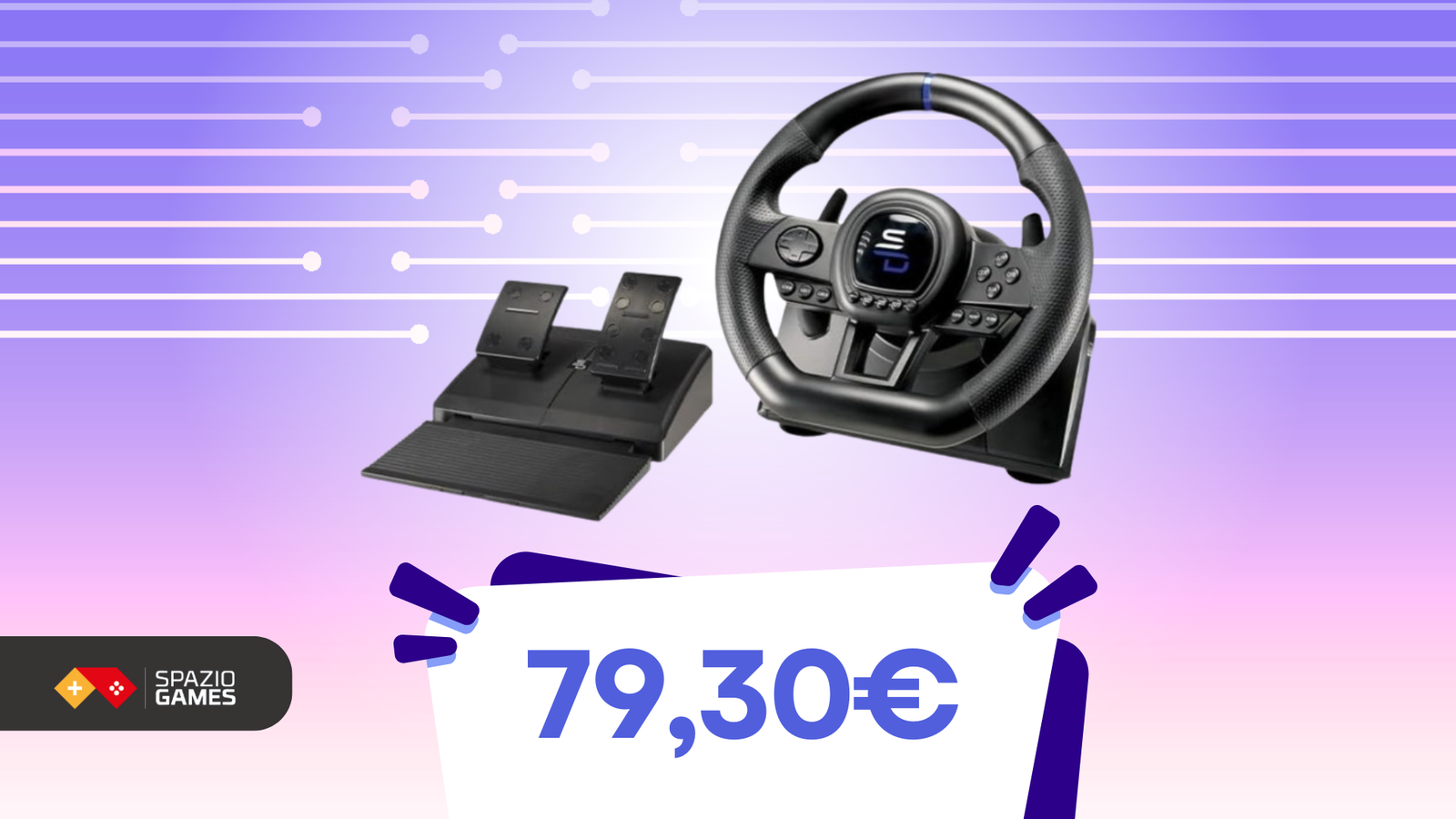 Un'esperienza di guida TOP a prezzo stracciato: SUBSONIC Superdrive costa MENO DI 80€!