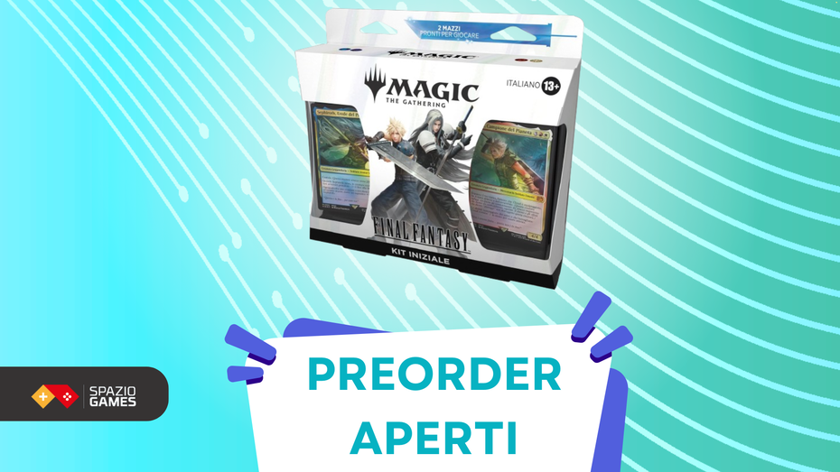 Immagine di Magic The Gathering x Final Fantasy: partono i PREORDER su Amazon! Affrettatevi!